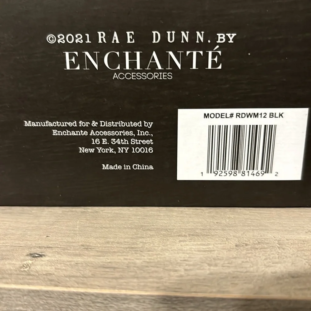 NIB Rae Dunn Non-Stick Waffle Maker and NWOT Syrup Pitcher